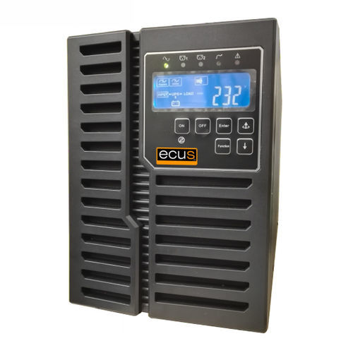 Onduleur on-line - POWER_2S-TW - ECUS - AC / monophasé / avec afficheur LCD