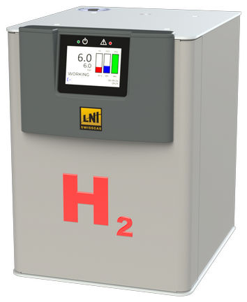 Générateur d'hydrogène pur - HG KUBE V2 - LNI SWISSGAS - de laboratoire / pour chromatographie en phase gazeuse / PEM