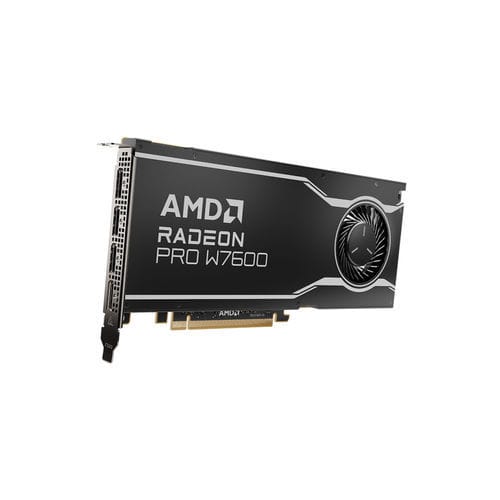 Carte graphique PCIe - Radeon™ PRO W7600 - AMD - AMD Radeon / GDDR6 / Linux