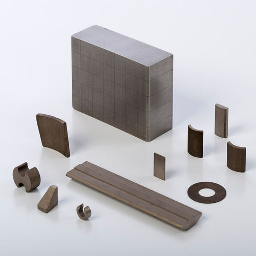 Aimant permanent en SmCo - 180/120 - ThyssenKrupp Magnettechnik - disque / rectangulaire / arc
