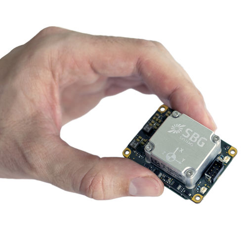 INS GNSS - Quanta Micro - SBG Systems - miniature / pour drone / avec double antenne GPS intégré