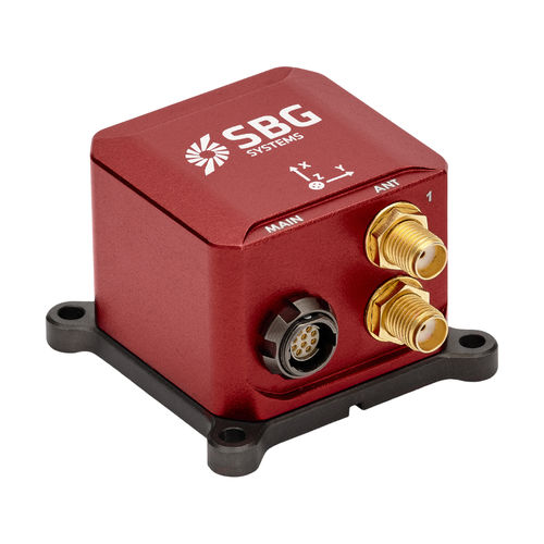 Centrale inertielle de navigation GNSS - Ellipse-D - SBG Systems - miniature / avec double antenne GPS intégré / pour drone