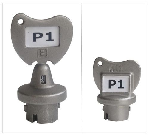 Serrure à clé - CQ, CQC - SECUMS Interlocks - en acier inoxydable
