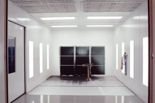 Cabine de peinture à circuit fermé - Belmeko - pour applications aéronautiques / pour applications ferroviaires / pour l'industrie du bois