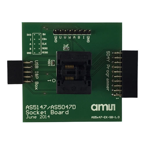 Capteur de position rotatif - AS5047U series - AMS - sans contact / magnétique / optique