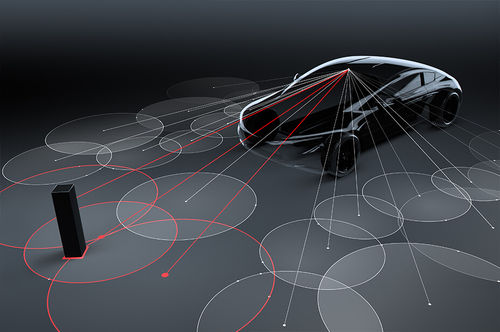 Capteur LIDAR pour la navigation autonome - AMS - pour la détection d'obstacles / TOF