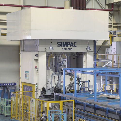 Presse hydraulique - PH/PDH series - Simpac Europe GmbH - motorisée / d'estampage / d'emboutissage