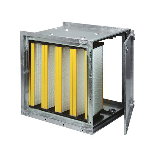 Boitier de filtre plissé - MULTIMOD, MD - SagiCofim - à charbon actif / à poche / pour air