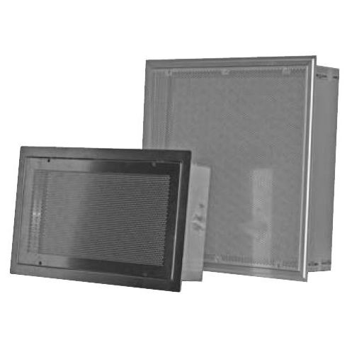 Carter de filtre HEPA - DEC A, DEC S - SagiCofim - plissé / pour air / en acier inoxydable