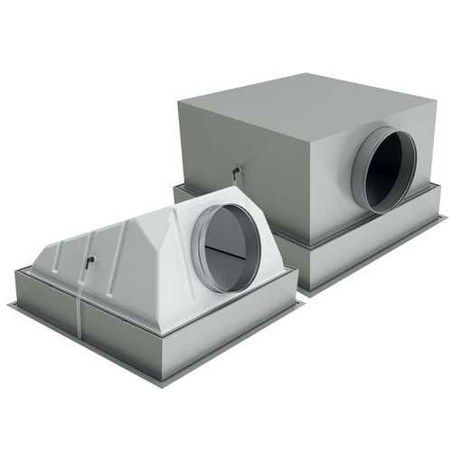 Carter de filtre HEPA - DIF.P, DIF.2P, DIF.A, DIF.2A, DLS.A, DLS.2A - SagiCofim - plissé / pour air / en matière plastique
