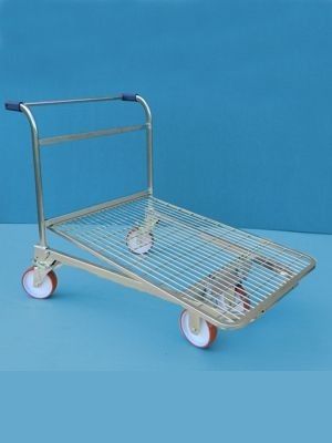 Chariot en métal - cargopak srl - à plate-forme grillagée / polyvalent