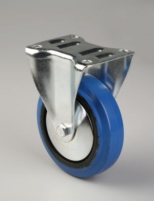 Roue à bandage - cargopak srl - en élastomère / pour chariot de supermarché / pour chariot