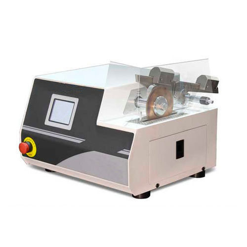 Machine de découpe de métallographie - TEKNIcut LSS - TECNIMETAL - à lame rotative / pour métal / pour matières plastiques