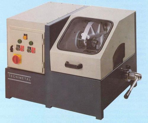 Machine de découpe de métallographie - TEKNICUT Classic - TECNIMETAL - à lame rotative / pour métal / pour matières plastiques