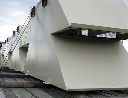 Silencieux de refoulement - Intake - dB Noise Reduction - pour ventilation / pour moteur thermique / pour générateur