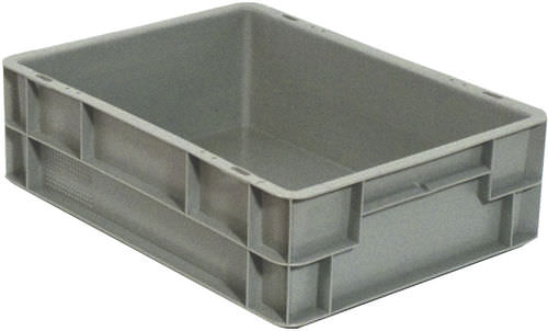 Caisse en plastique - EU-4312L - Plastipol, s.a. - de stockage / gerbable / normalisée
