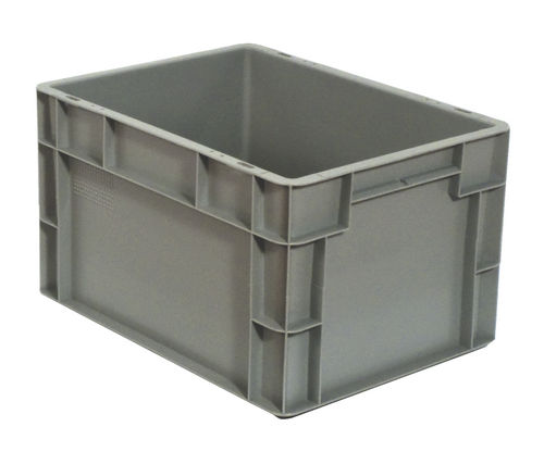 Caisse en plastique - EU-4323L - Plastipol, s.a. - de stockage / gerbable / normalisée