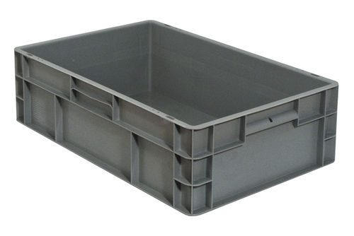 Caisse en plastique - EU-6417L - Plastipol, s.a. - de stockage / gerbable / normalisée