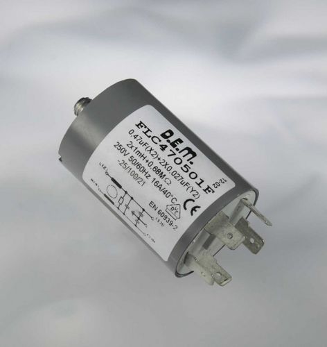 Filtre électronique passe-bande - FLC - DEM Spa - actif / à visser / pour ligne d'alimentation électrique
