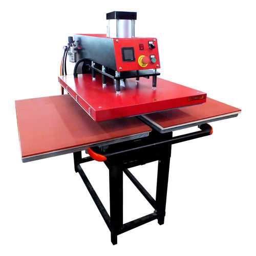 Presse pneumatique - BY-041 - Guangzhou Baiyin Electronics Co.,Ltd - de transfert thermique / double / automatique