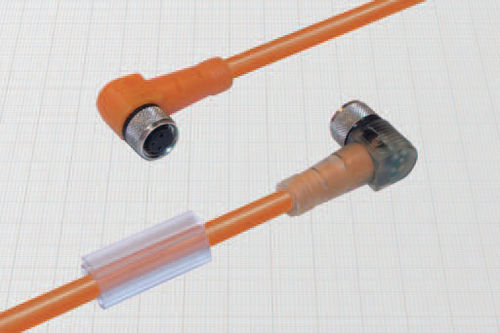 Connecteur de données - C12 series       - BDC ELECTRONIC S.r.l. - DIN / coudé / femelle