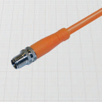 Connecteur de données - C8M series  - BDC ELECTRONIC S.r.l. - droit / mâle / à verrouillage
