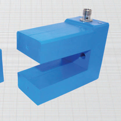 Capteur de proximité inductif - DCF15/4309KS - BDC ELECTRONIC S.r.l. - électromagnétique / type fourche / M12