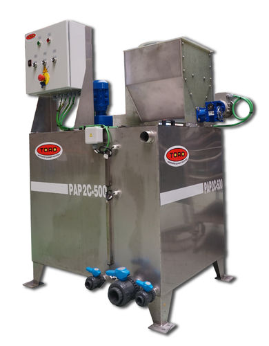 Station de préparation de dosage - PAP-2C INOX - TORO EQUIPMENT  - de polyélectrolyte