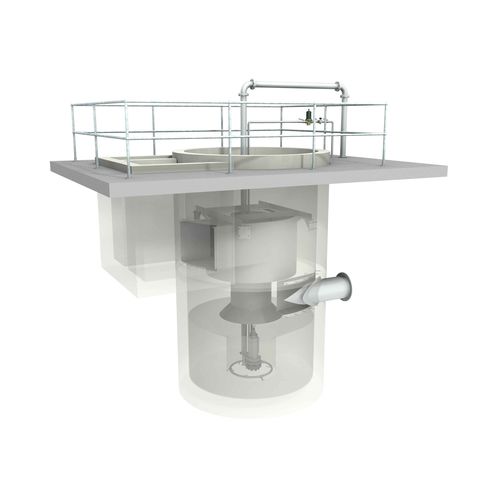 Unité de séchage de sable - Grit King® - Hydro International - de classification