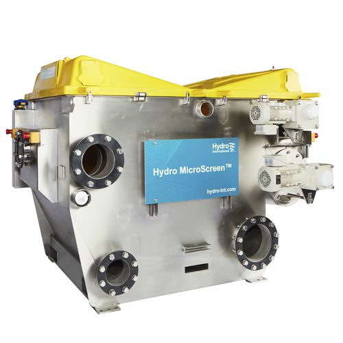 Dégrilleur à bande - MicroScreen™ - Hydro International - pour le traitement des eaux usées
