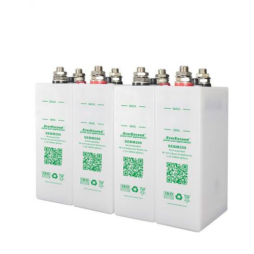 Batterie Ni-Cd - SEBM series - EverExceed Industrial Co. Ltd - de bloc / prismatique / plate
