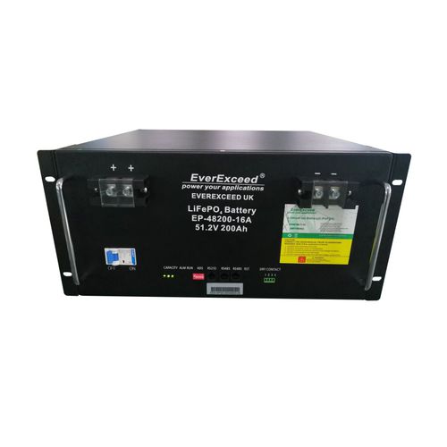 Batterie lithium - EV48100-T series - EverExceed Industrial Co. Ltd - rectangulaire / 48 V / UL