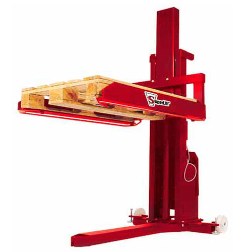 Gerbeur électrique - superlift material handling - à conducteur accompagnant / de palettes