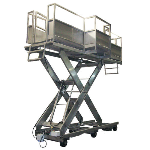Nacelle élévatrice à ciseaux mobile - LTES054 - superlift material handling - pour usage intérieur et extérieur