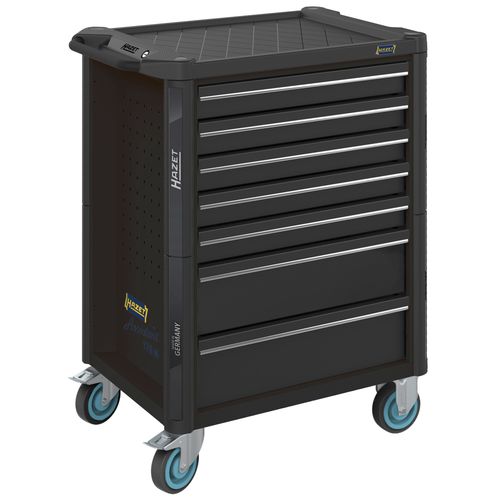 Servante d'atelier 7 tiroirs - 179N-7-RAL9005 - Hazet