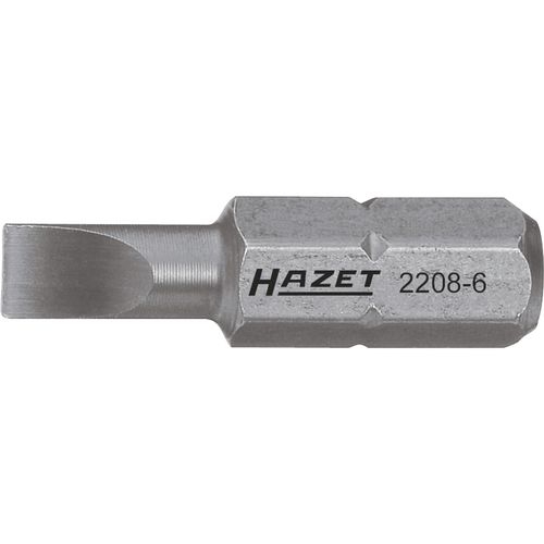 Embout de vissage pour vis à fente - 2208-8 - Hazet - en acier