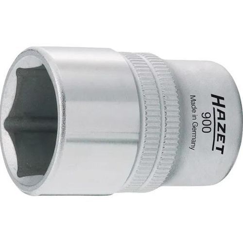 Insert moleté - 900 - Hazet - en acier chromé / carré