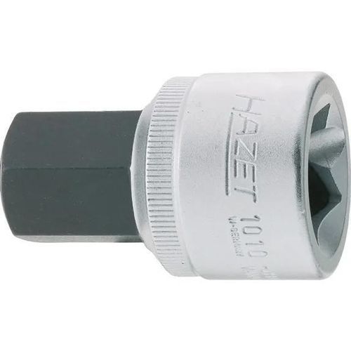 Insert moleté - 1010 - Hazet - en acier chromé / hexagonal