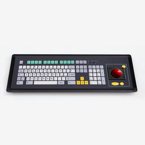 Clavier encastrable - KT-101-I-51 - k-tronic S.r.l. - à membrane / 3 touches de souris / 101 touches