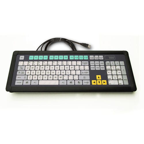 Clavier encastrable - KT-105-I-01 - k-tronic S.r.l. - à membrane / 105 touches / industriel