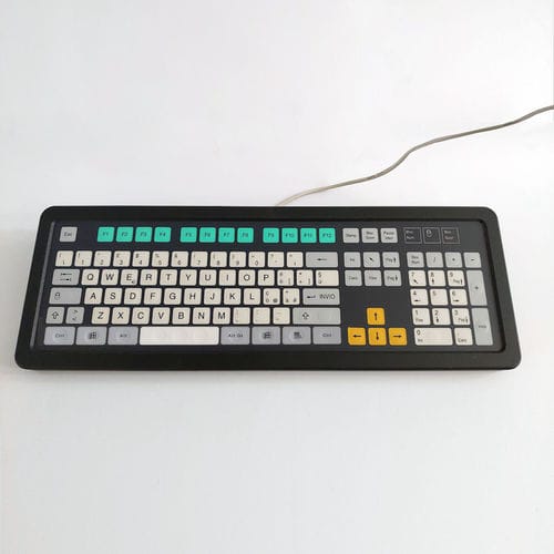 Clavier de bureau - KT-105-T-01 - k-tronic S.r.l. - à touches mécaniques / à membrane / 105 touches