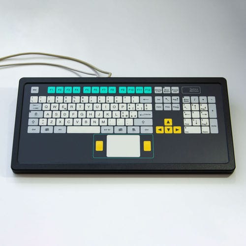 Clavier de bureau - KT-105-T-04 - k-tronic S.r.l. - à touches mécaniques / à membrane / avec touche Fn