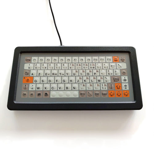 Clavier de bureau - KT-84-T-38 - k-tronic S.r.l. - à touches mécaniques / à membrane / 84 touches