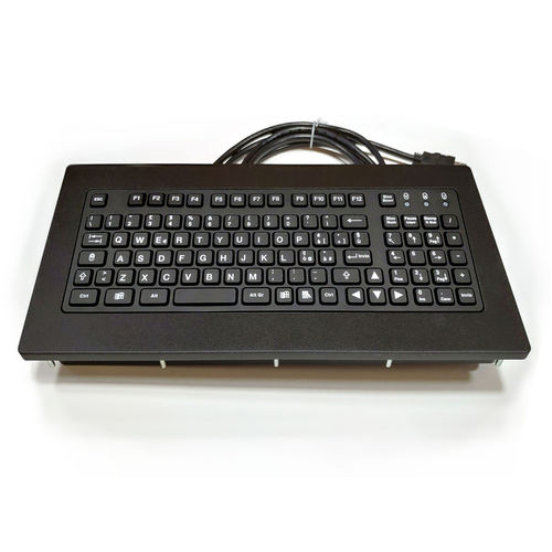 Clavier encastrable - KT-99-GSF-03 - k-tronic S.r.l. - à touches mécaniques / 99 touches / industriel