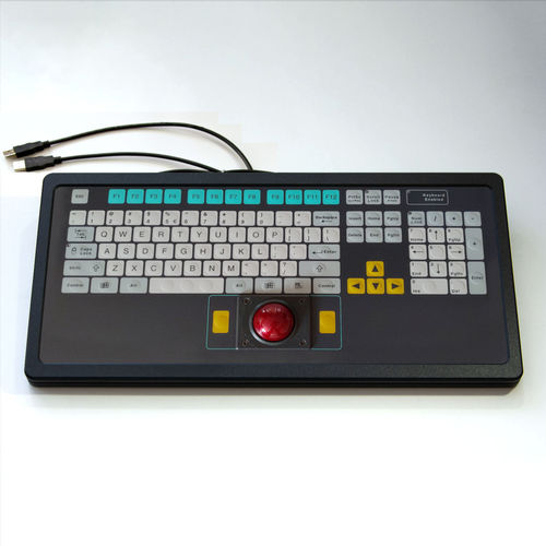 Clavier de bureau - kt-105-T-05 - k-tronic S.r.l. - à touches mécaniques / à membrane / 2 touches de souris