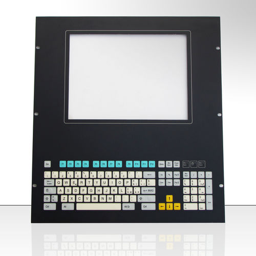 Clavier rackable - KT-101-K-16 - k-tronic S.r.l. - à membrane / 101 touches / industriel