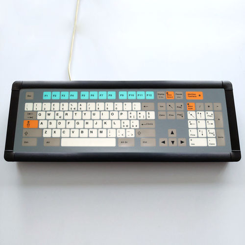 Clavier encastrable - KT-101-I-41 - k-tronic S.r.l. - à membrane / 101 touches / industriel