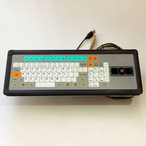 Clavier encastrable - KT-96-I-07 - k-tronic S.r.l. - à membrane / 96 touches / avec joystick
