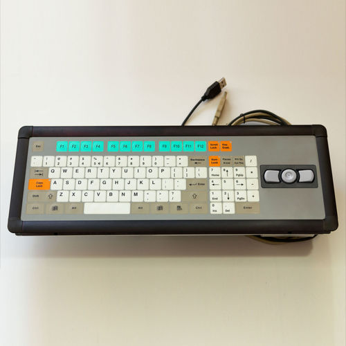 Clavier encastrable - KT-96-I-06 - k-tronic S.r.l. - à membrane / 96 touches / avec souris