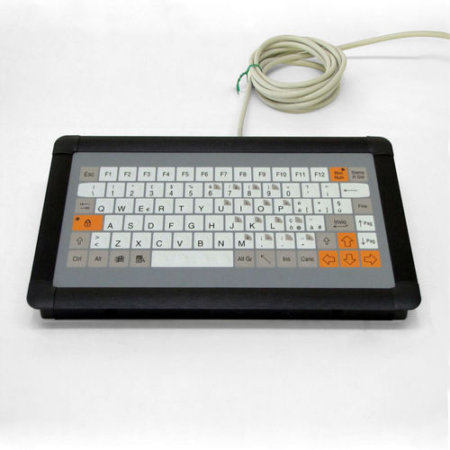 Clavier encastrable - kt-84-i-43 - k-tronic S.r.l. - à membrane / 84 touches / industriel